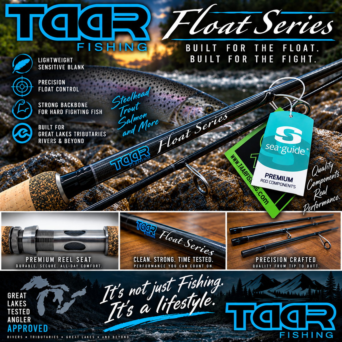 Taar Float Series Rods